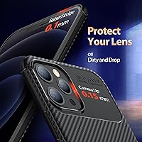 Vista 3 de ORIbox - Funda compatible con iPhone 13 Pro Max, funda de policarbonato duradera, ligera y a prueba de golpes