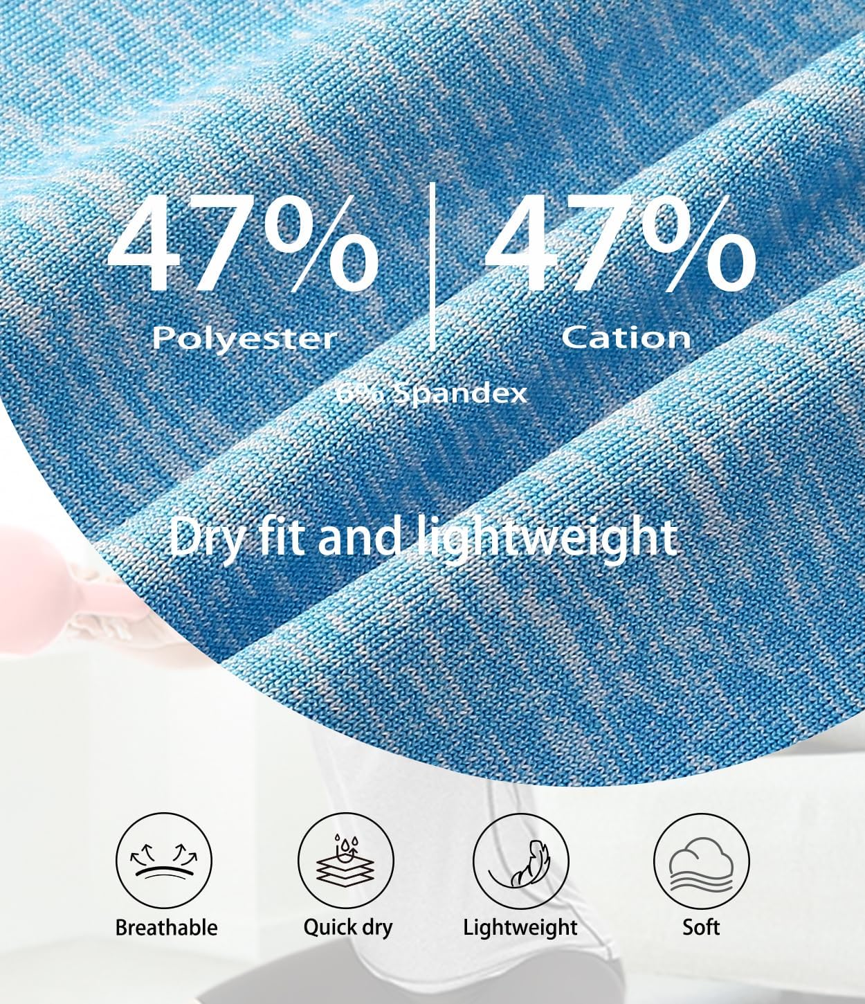 Cosy Pyro 4-Pack Women's Workout Tops Short Sleeve Athletic Compression T-Shirt Quick Dry Running Gym Tee Yoga Shirts - Image 6