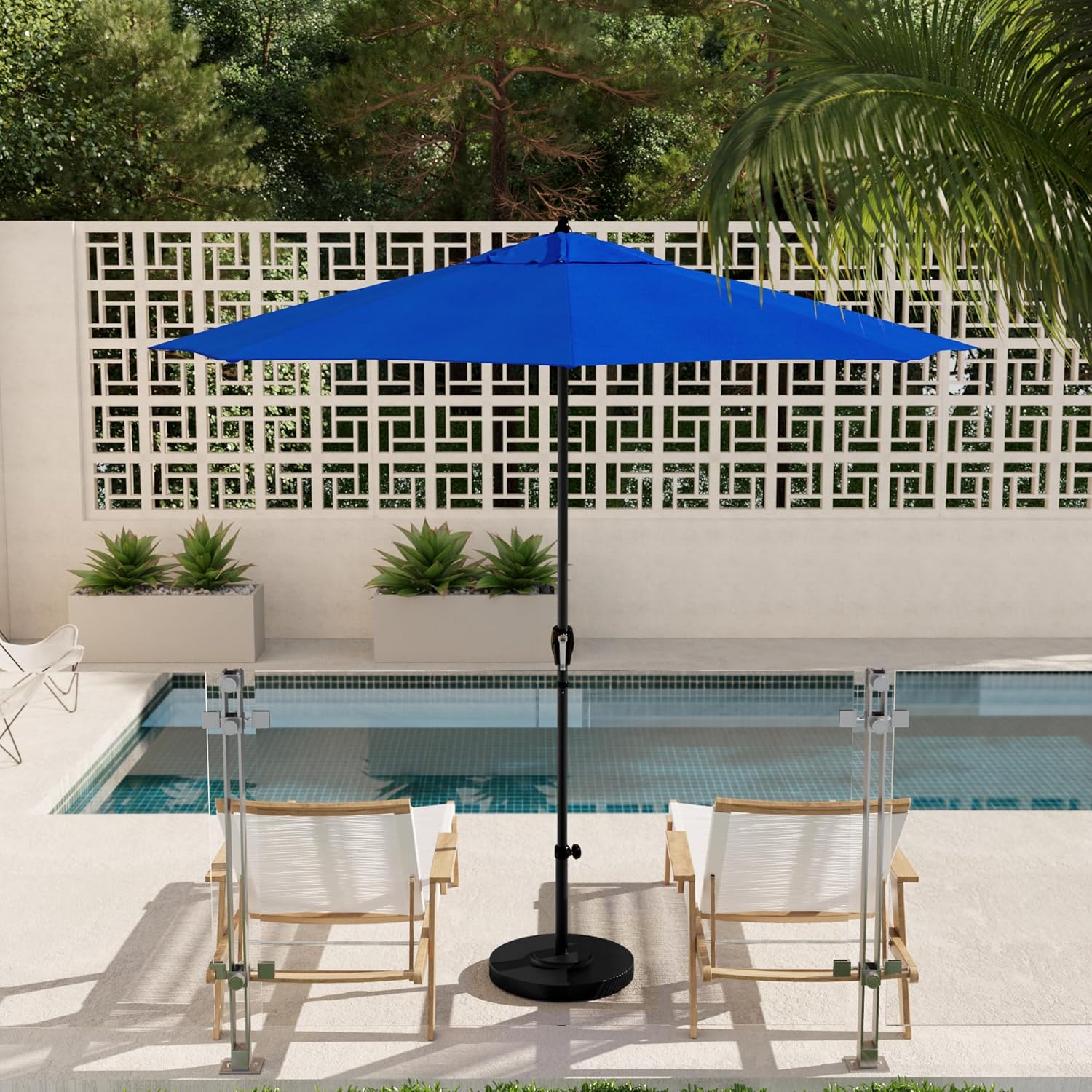 California Umbrella 9' Rd Aluminum Patio Umbrella