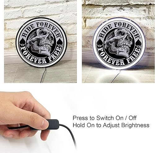 Miniatura 4 de Wikineon Letrero de neón LED para decoración de pared, letreros de neón para bar, fiesta, garaje, dormitorio, sala de juegos, arte de pared de neón