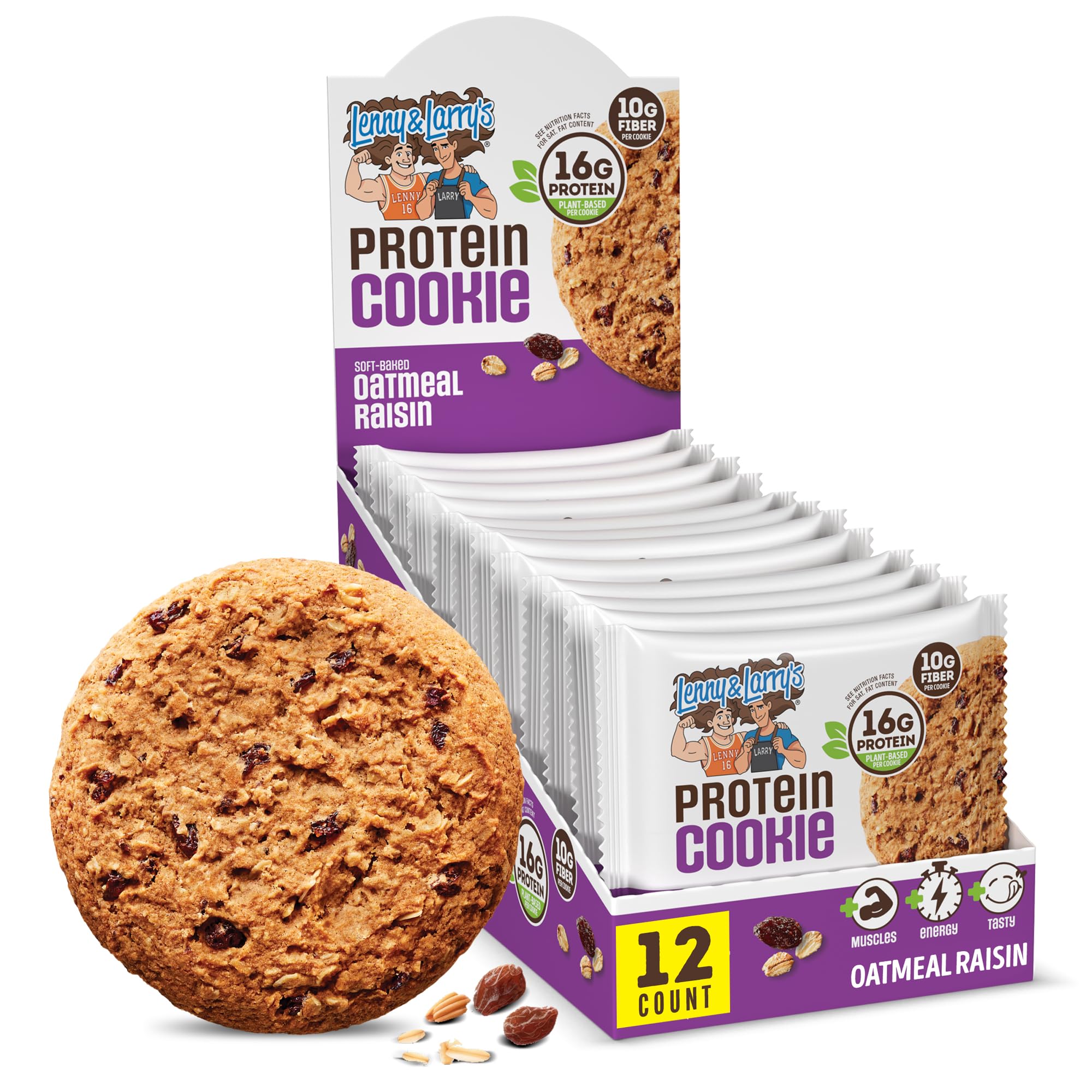 Amazon.com : Lenny & Larry's Complete Protein Cookie, [Oatmeal