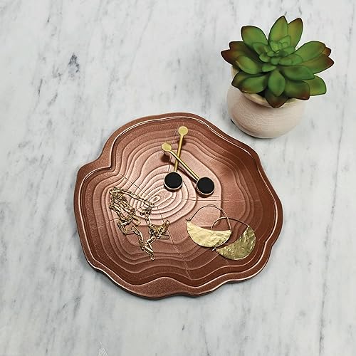 Questech Bandeja decorativa decorativa  Decoración de granja para sala de estar, cocina, baño, otomana, bandeja de tocador, decoración de mesa