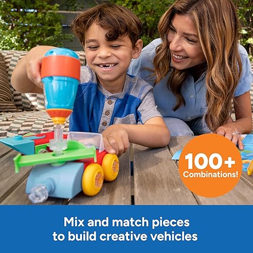 Miniatura 2 de Educational Insights Design & Drill Build-It - Cubo con taladro eléctrico, 41 piezas, juguete STEM preescolar, regalos para niños y niñas, a partir