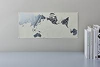 Vista 5 de Mapamundi de platino, M-PL.