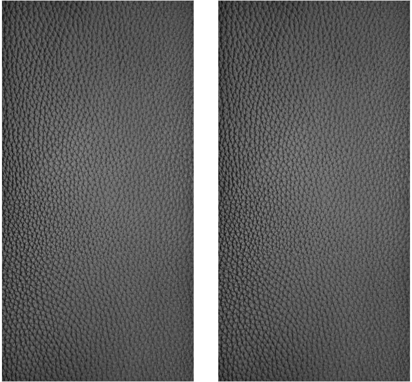 2PCS Leather Repair Patch Tape for Car Seats, Self Adhesive Leather Repair Patch Vinyl Repairs Kit, Waterproof PU Upholstery Tape for Furniture Couch Chair, Sofa Seat Repairs 4 x 8 Inch (Gray)