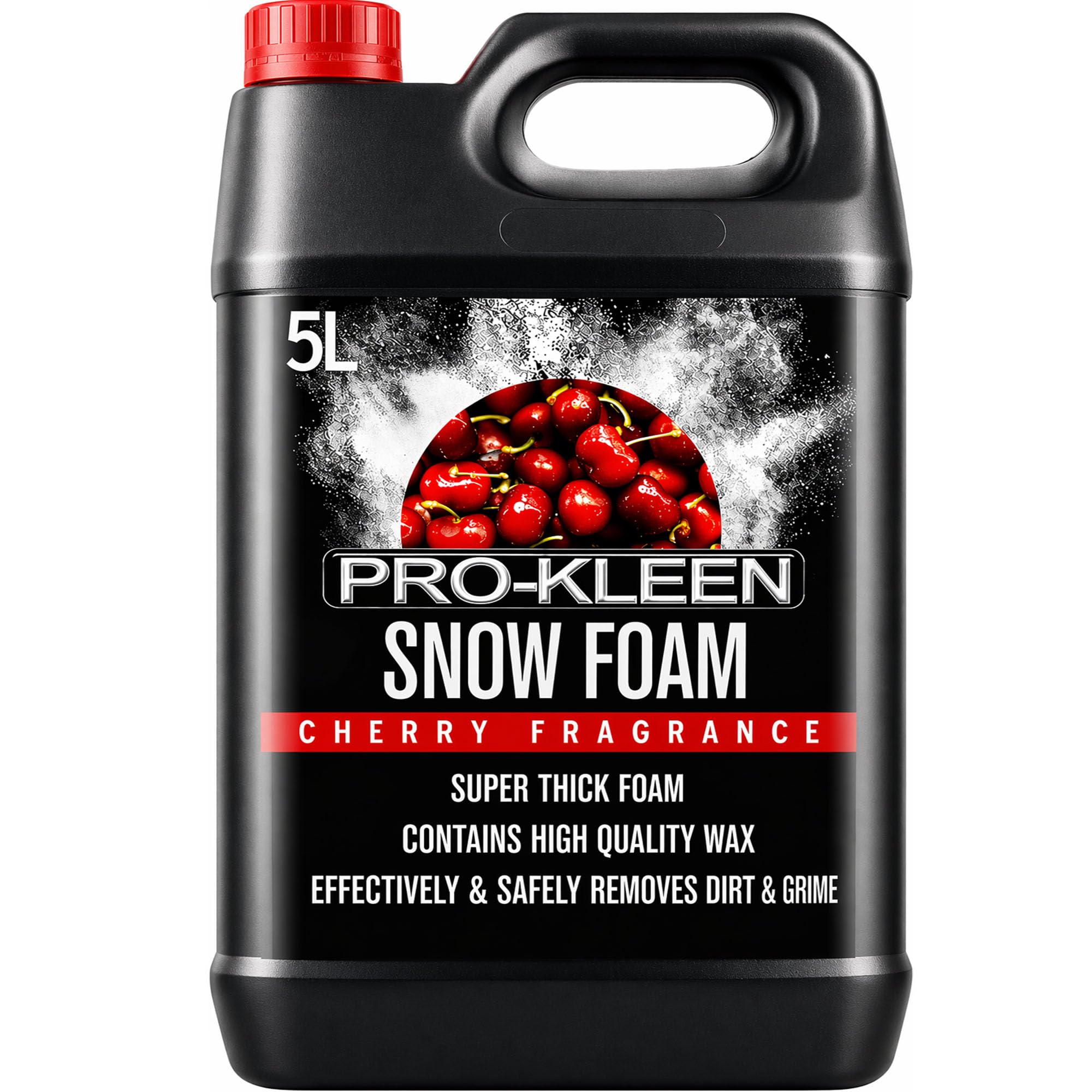 Professional 5L Cherry Foam with Wax - pH Neutral & Easy to Use Cleaning Power