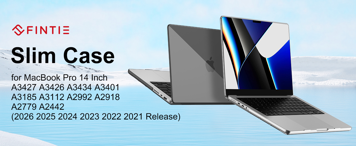 Amazon.com: Fintie Case for MacBook Pro 14 Inch A3434 A3112 A3185
