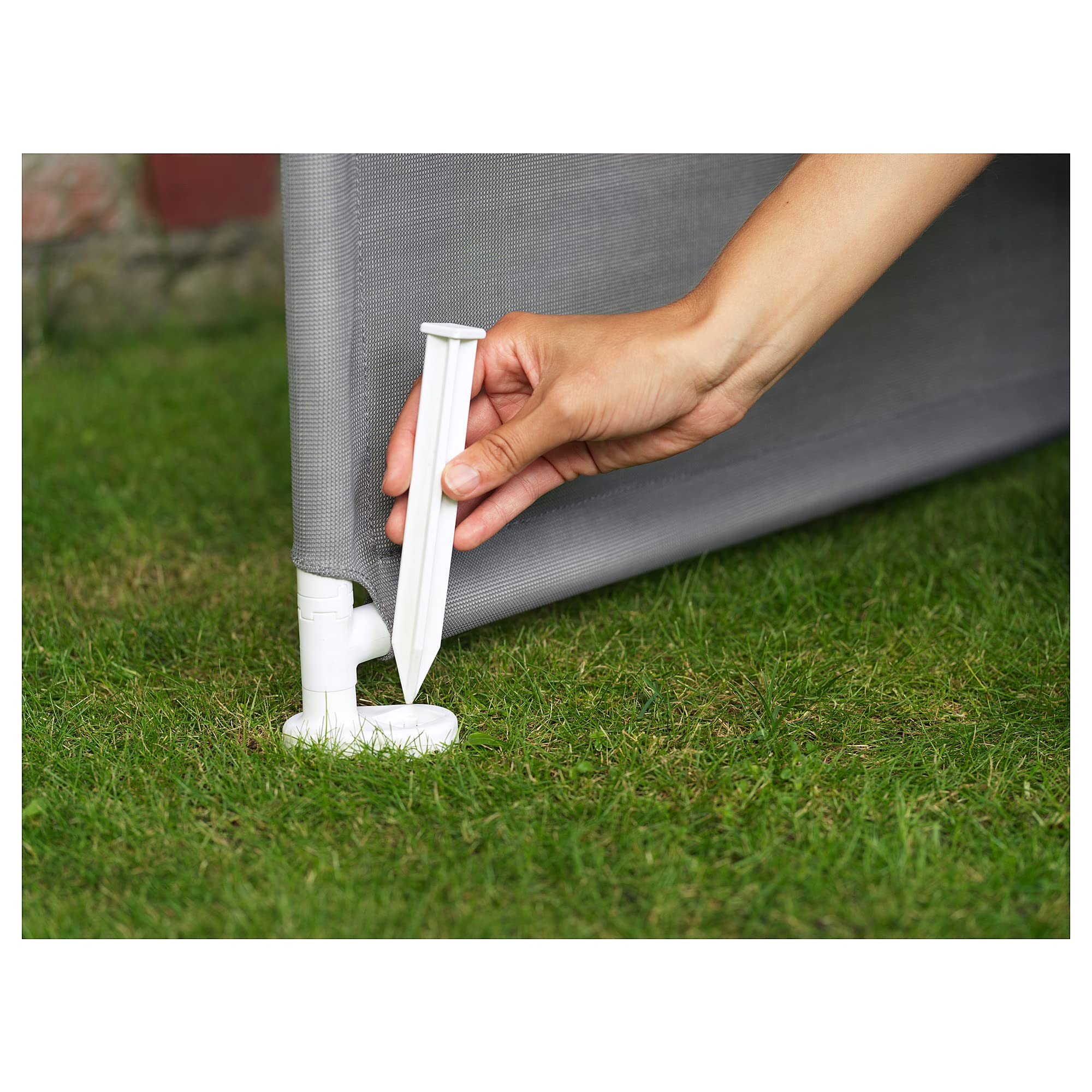 Paravento per balcone Crema 140x240 cm Tessuto Oxford | Leroy Merlin