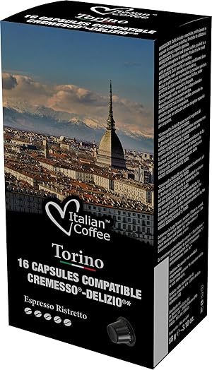 96 Cápsulas Cremesso® Delizio® Compatibles Café Ristretto