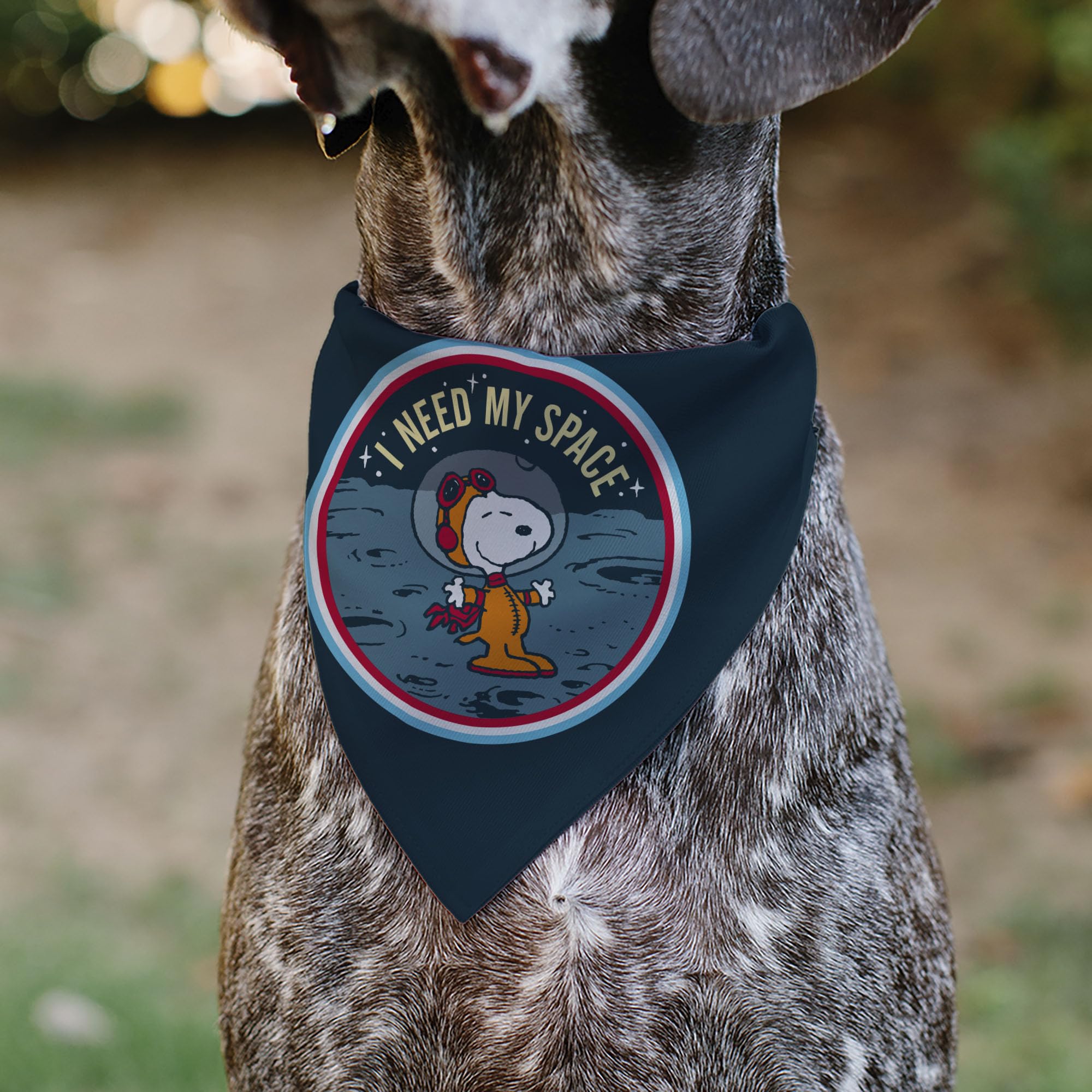 Amazon.com : Peanuts Pet Bandana Peanuts Astronaut Snoopy I Need