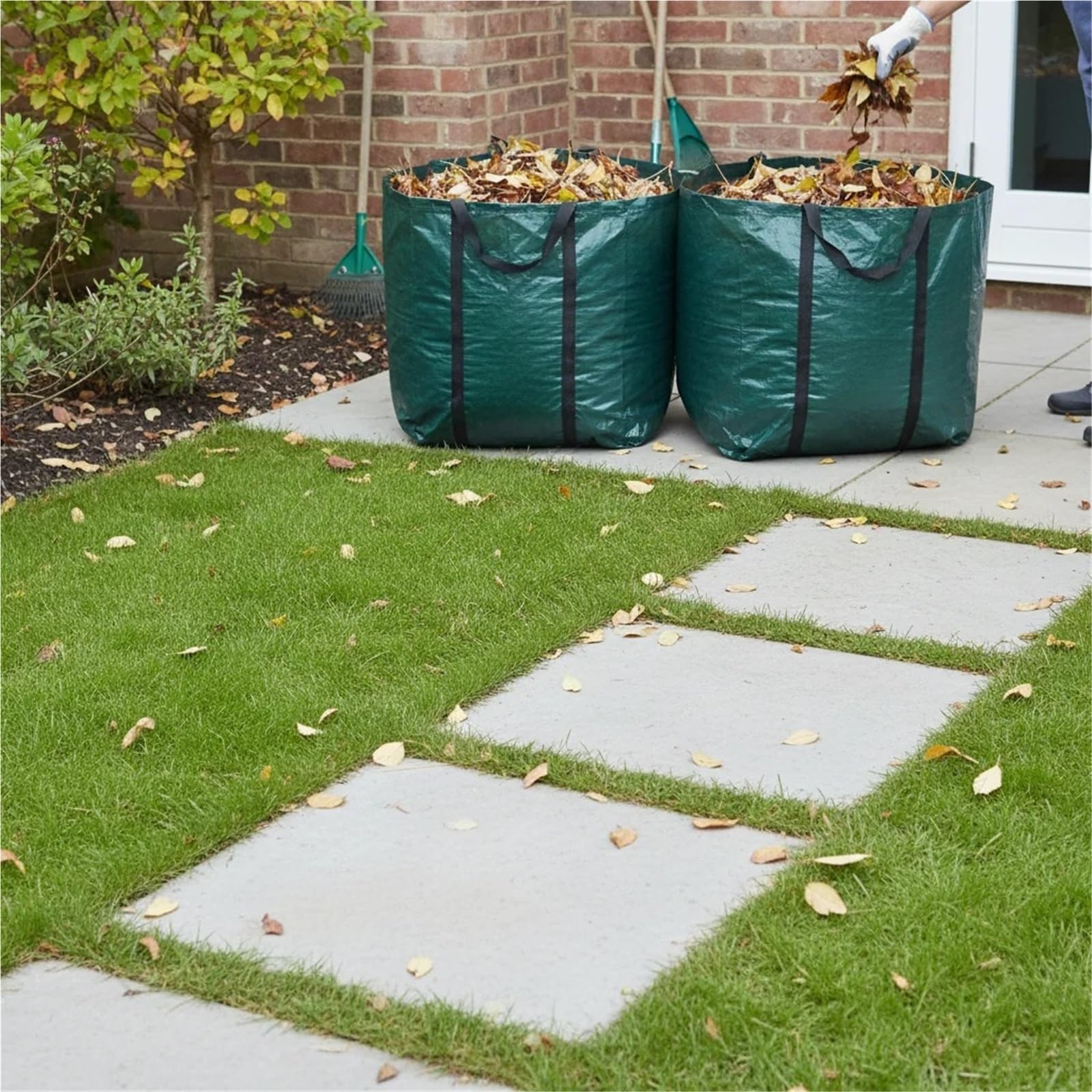 Bolsa para Residuos de Jardín Paquete de 2 bolsas resistentes for residuos jardín