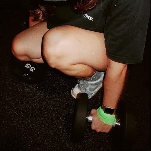 Miniatura 5 de UPPPER Correas de levantamiento de pesas con neopreno acolchado para peso muerto, entrenamiento de fuerza, entrenamientos de gimnasio, correas de