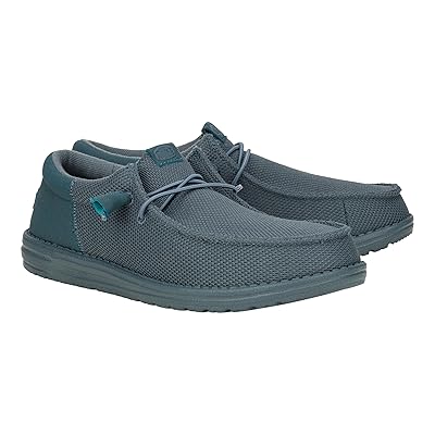 Hey Dude Wally Funk Mono Slip On Casual Shoes Shoes Dark Slate