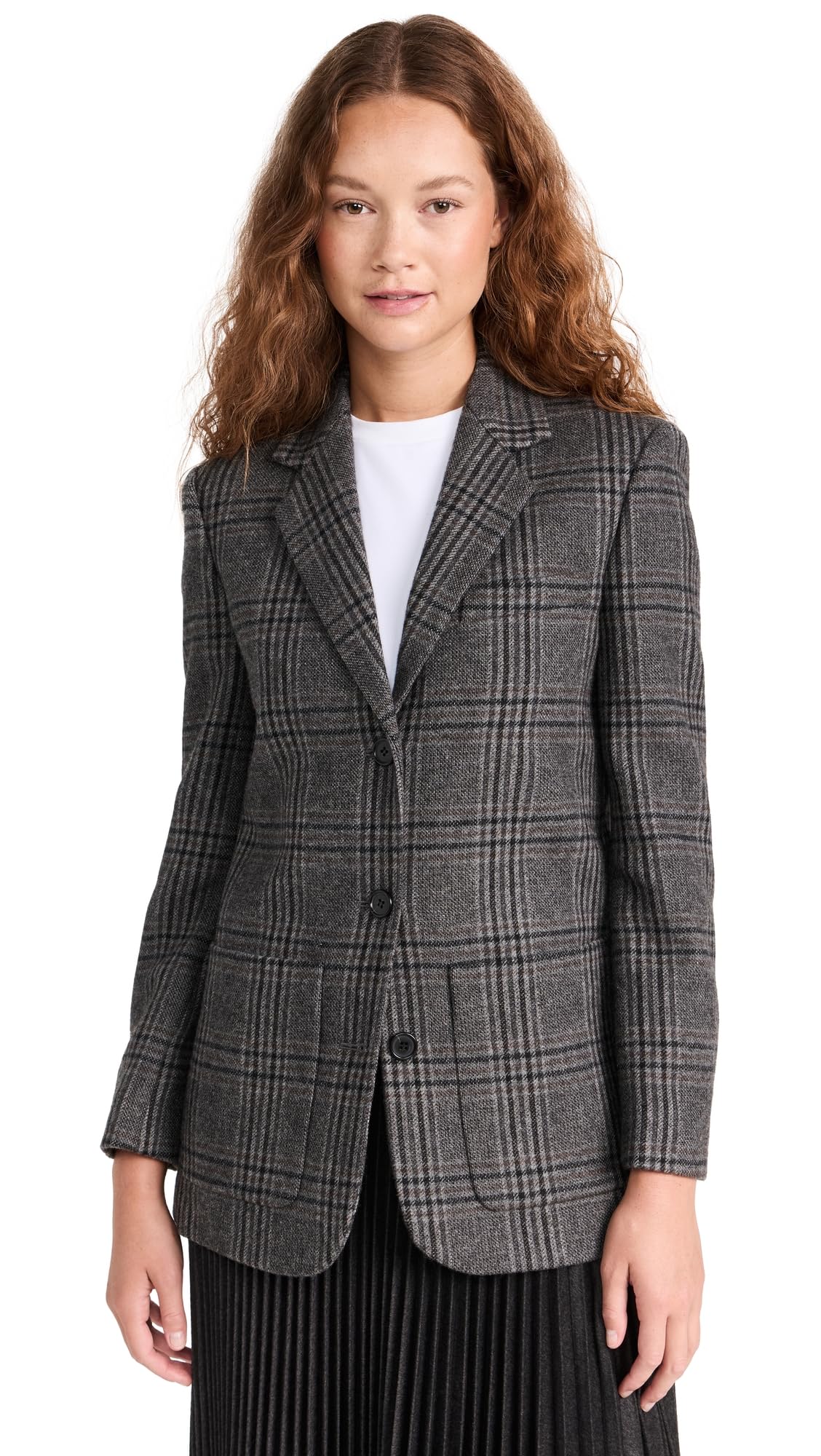 Theory Womens Elbow Patch Jacket