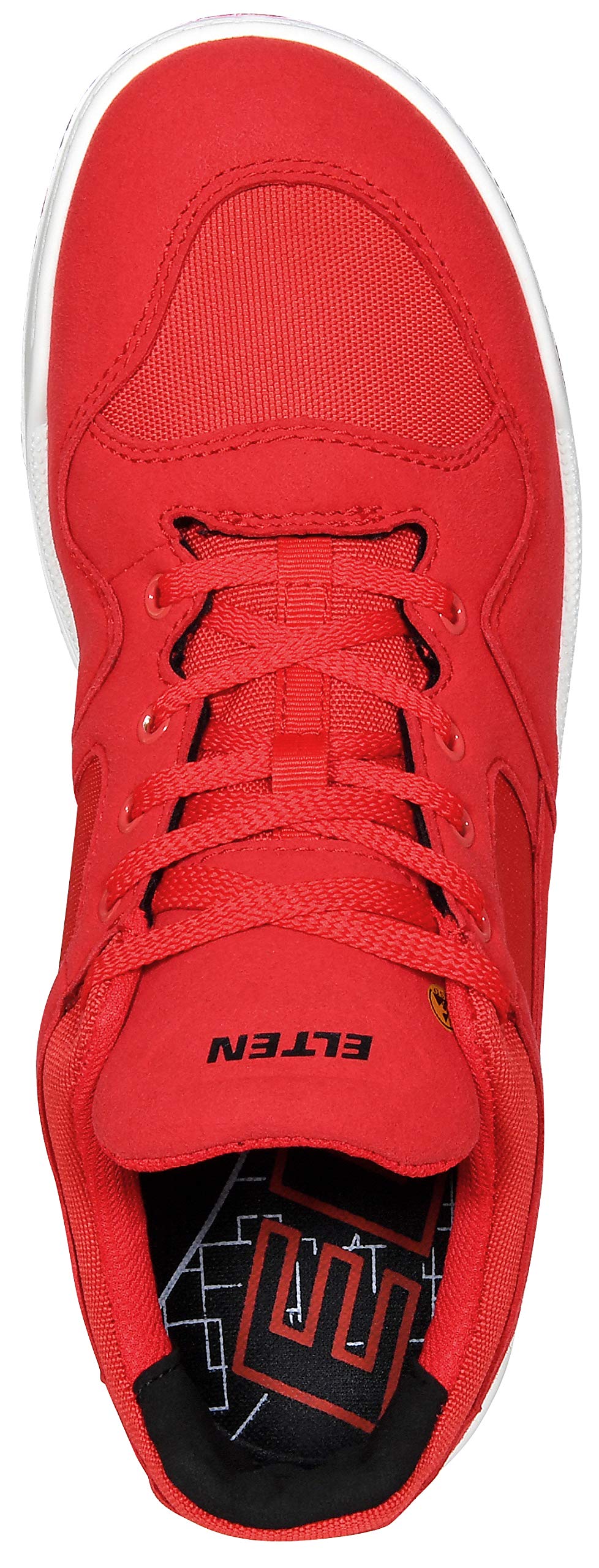ELTEN Maverick red Low ESD S3S | Sicherheitsschuhe für Damen & Herren, Stahlkappe, leicht, atmungsaktiv, Gr. 40