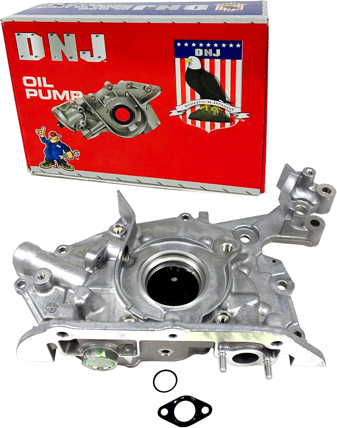 DNJ OP963 Oil Pump for 2001-2010 Lexus, Toyota Camry, ES300, ES330 3.0L-3.3L V6 24V DOHC 2995cc