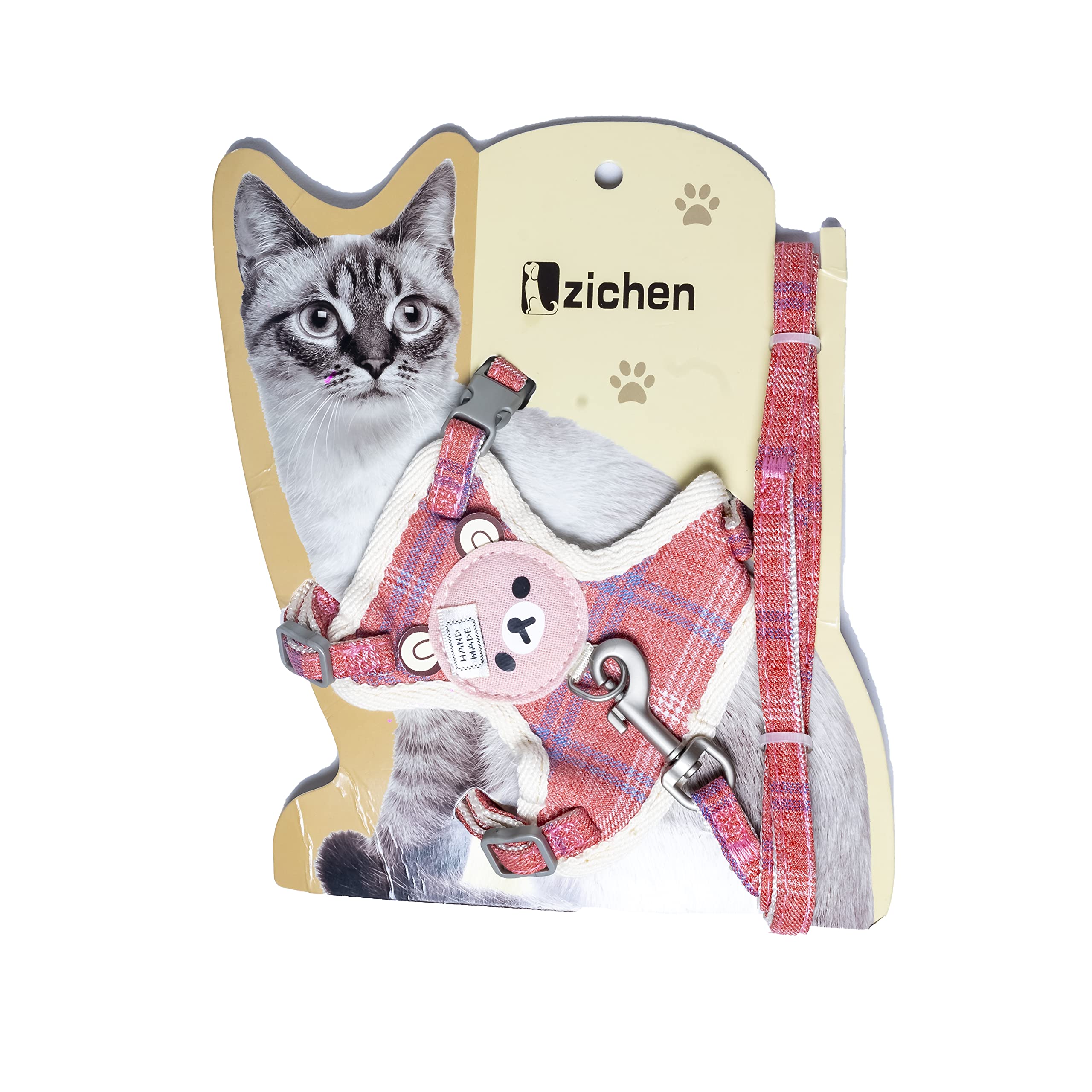 NARAYANMUNI Cat Adjustable Nylon Harness Strap Collar with Leash Set Small Pet Walking for Kitten-Light Blue (B0B944K5NX) Amazon Price History, Amazon Price Tracker