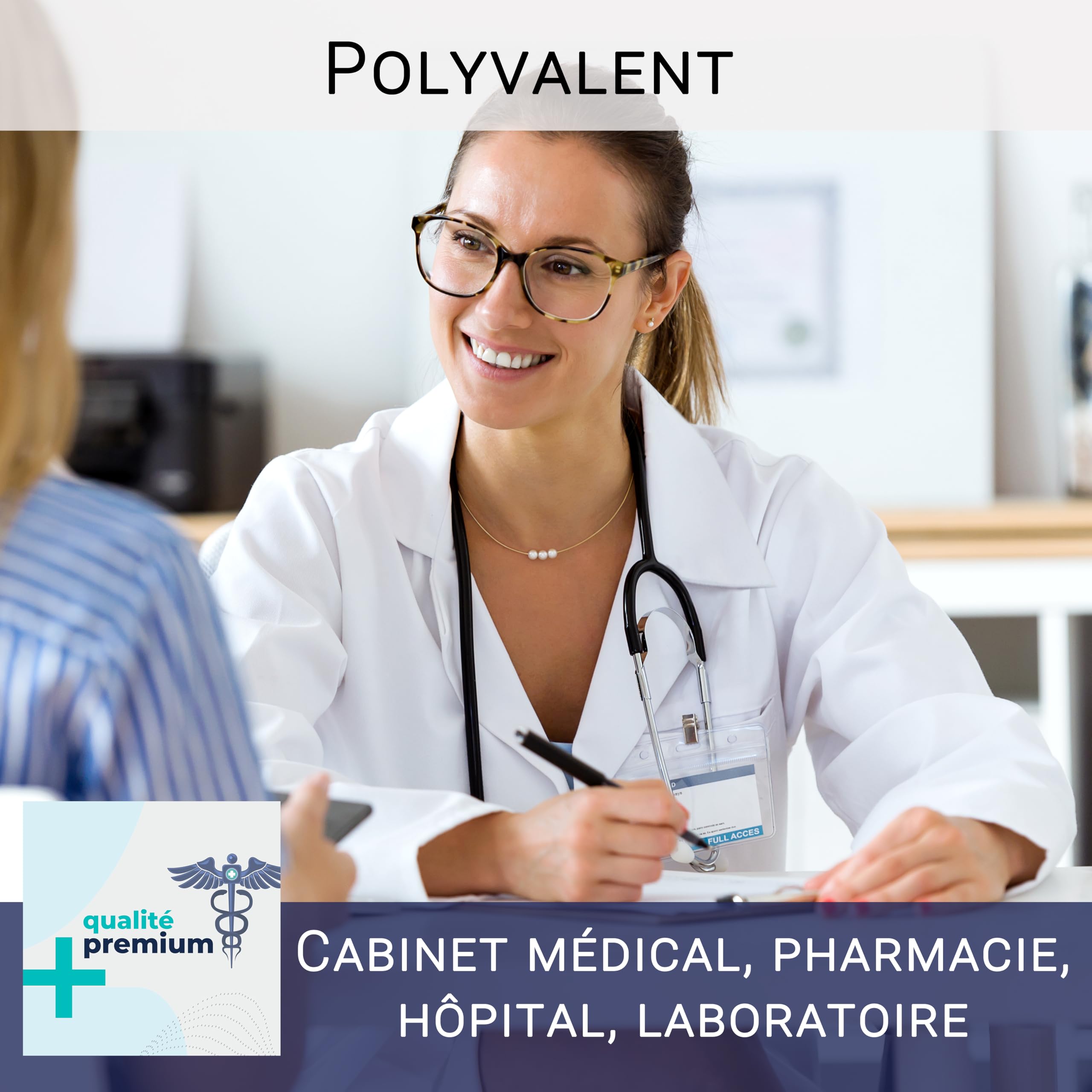 ZOLLNER Blouse de laboratoire longue femme - blouse de médecin avec poches pratiques et boutons-pression - coton - taille 34-50 - lavable à 95°C - certifiée Oeko Tex®, 141