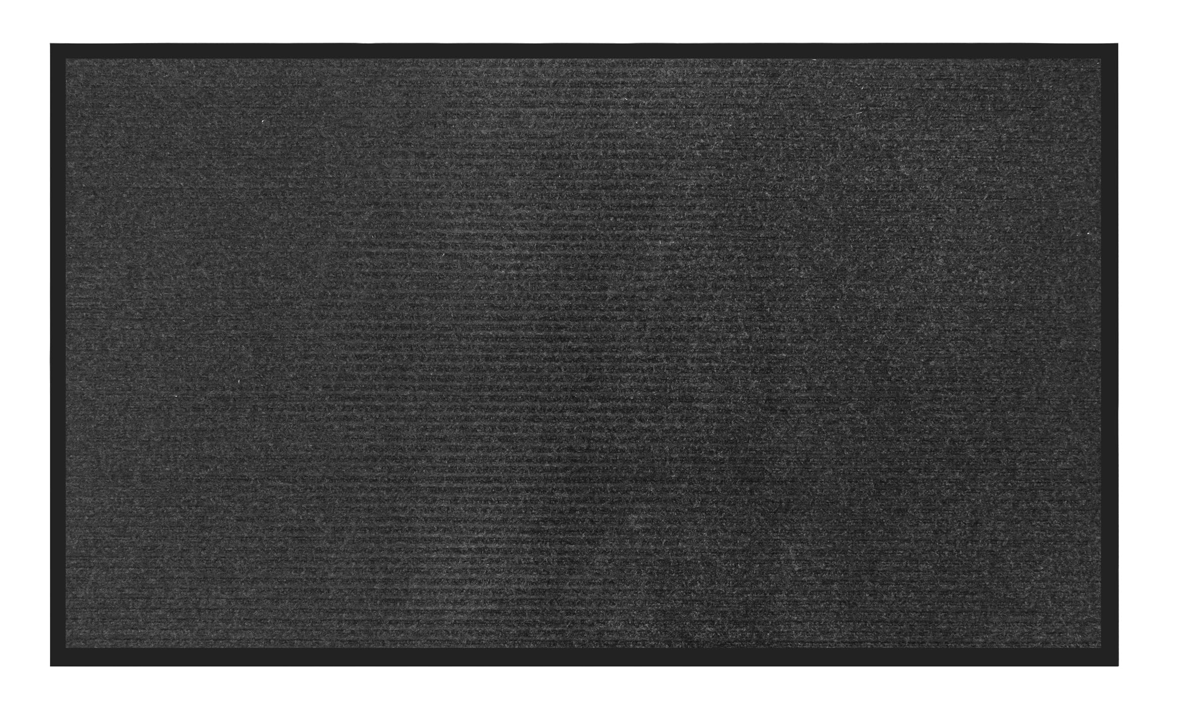 Traffic Guard Door Mat, 4´x 6´, Heavy Duty Waterproof Doormat, Stain and Fade Resistant Welcome Mats, Durable Rubber Backing, Low Pro le Entryway Rug, Shoe and Boot Scraper, Black