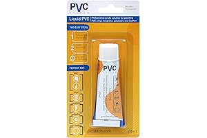 PVC Stitch Liquid Repair Patch for Air Mattresses, Waterbeds, Glue Inflatable Boats,...