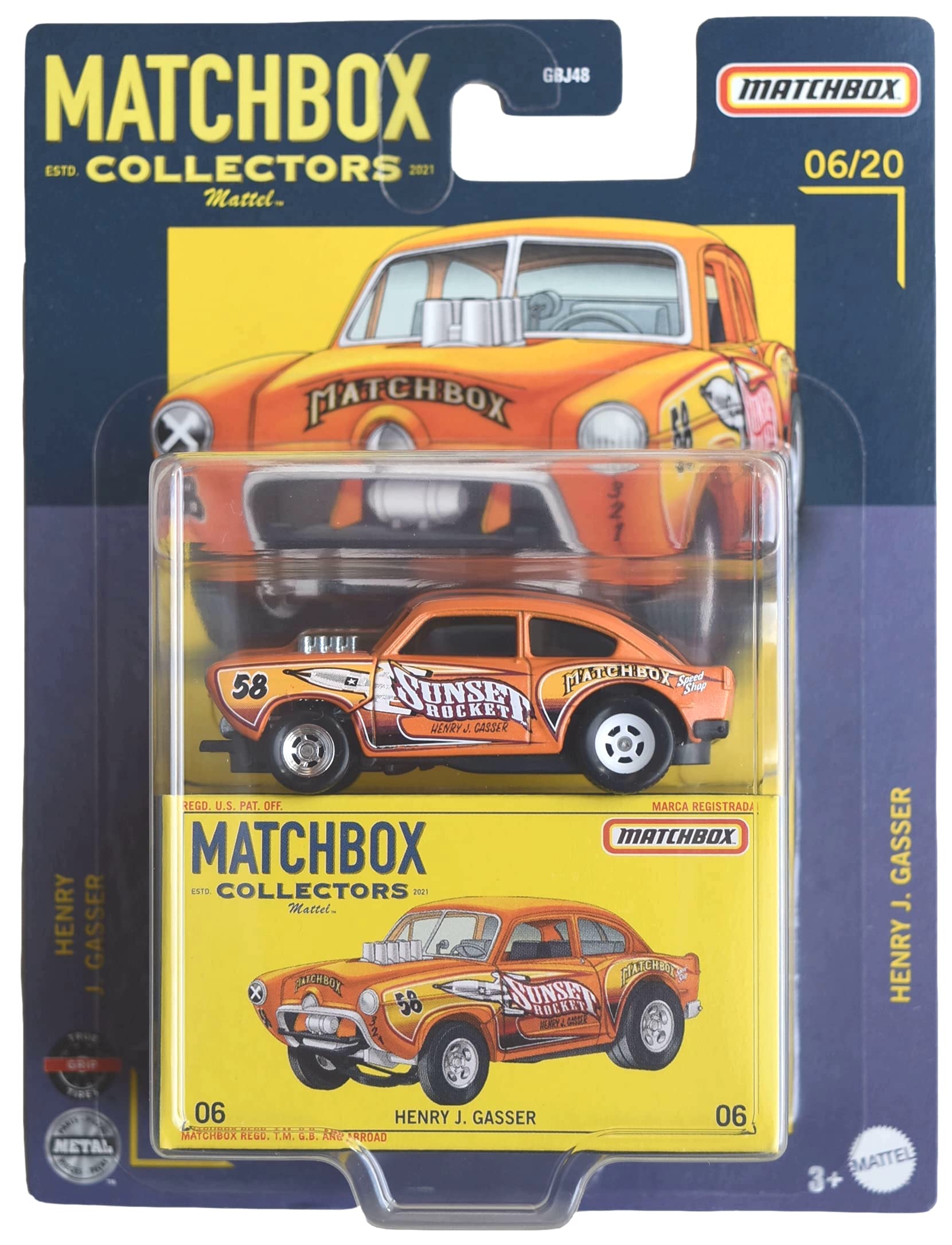 Matchbox Henry J Gasser