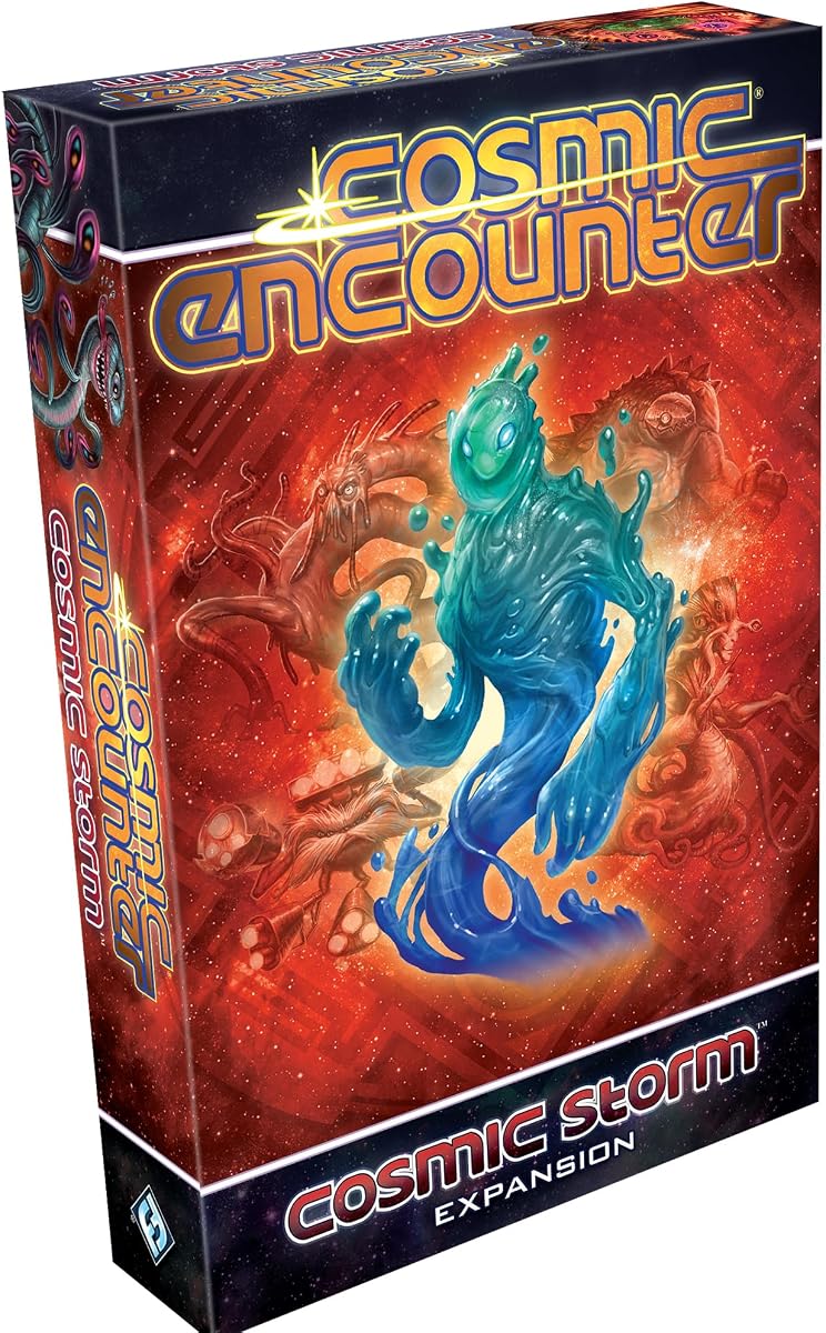 Cosmic Storm Board Game EXPANSION - Classic Strategy Game of Intergalactic Conquest for Kids and Adults, Ages 14+, 3-5 Players, 1-2 Hour Playtime, Made by Fantasy Flight Games
