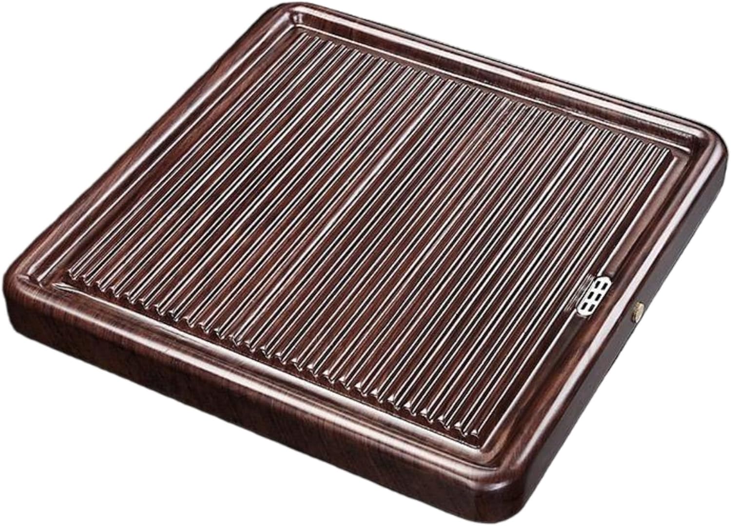 MOYEE 整块茶盘 Chinese Gongfu Tea Tray Solid Wood Tea Tray 实木家用 Chinese Gongfu Tea Set,Home,Gifting and Office 轻奢排水茶台办公室小型干泡茶海电木款 A49