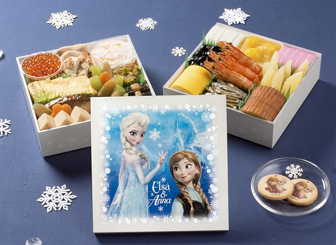 Amazon Co Jp 紀文 おせちセット アナと雪の女王 パール 15年おせち料理 ディズニー ファッション