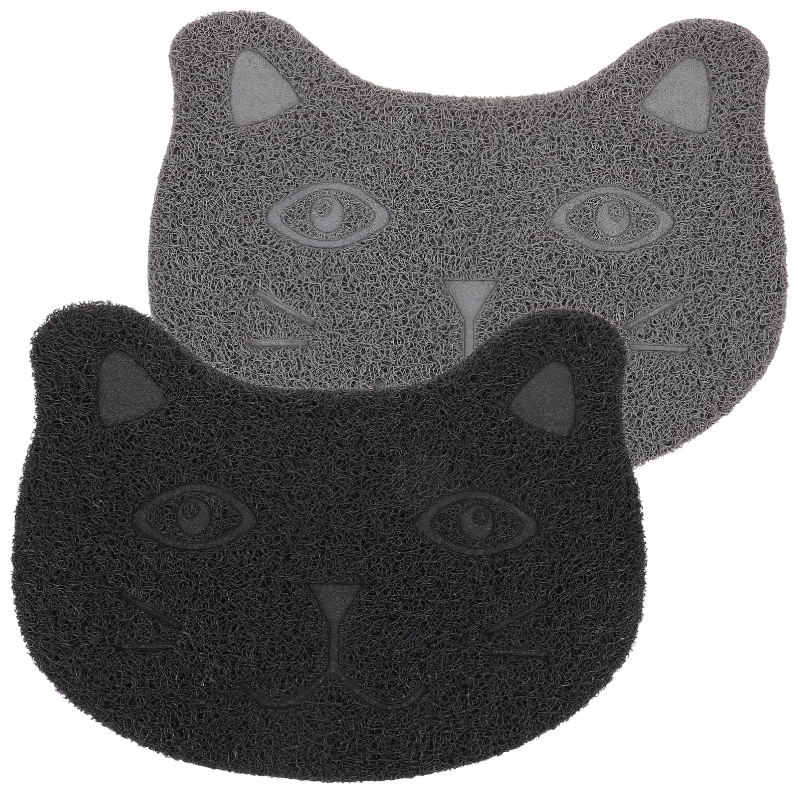 DOITOOL Pet Litter Mat 10 pcs Cushions Pads Plastic Household Litter Design Cat Non-Slip Head Pet Indoor Mats Pet Pad