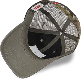 Levi's Men's Classic Style Logo Trucker Hat - Adjustable Lightweight