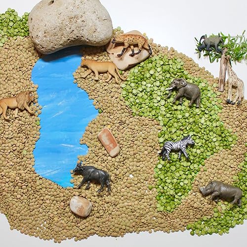 Miniatura 2 de Safari Ltd. Animales sudafricanos TOOB - 9 figuras de elefante, león, jirafa y más - Juego de juguetes educativos para niños, niñas y niños a partir
