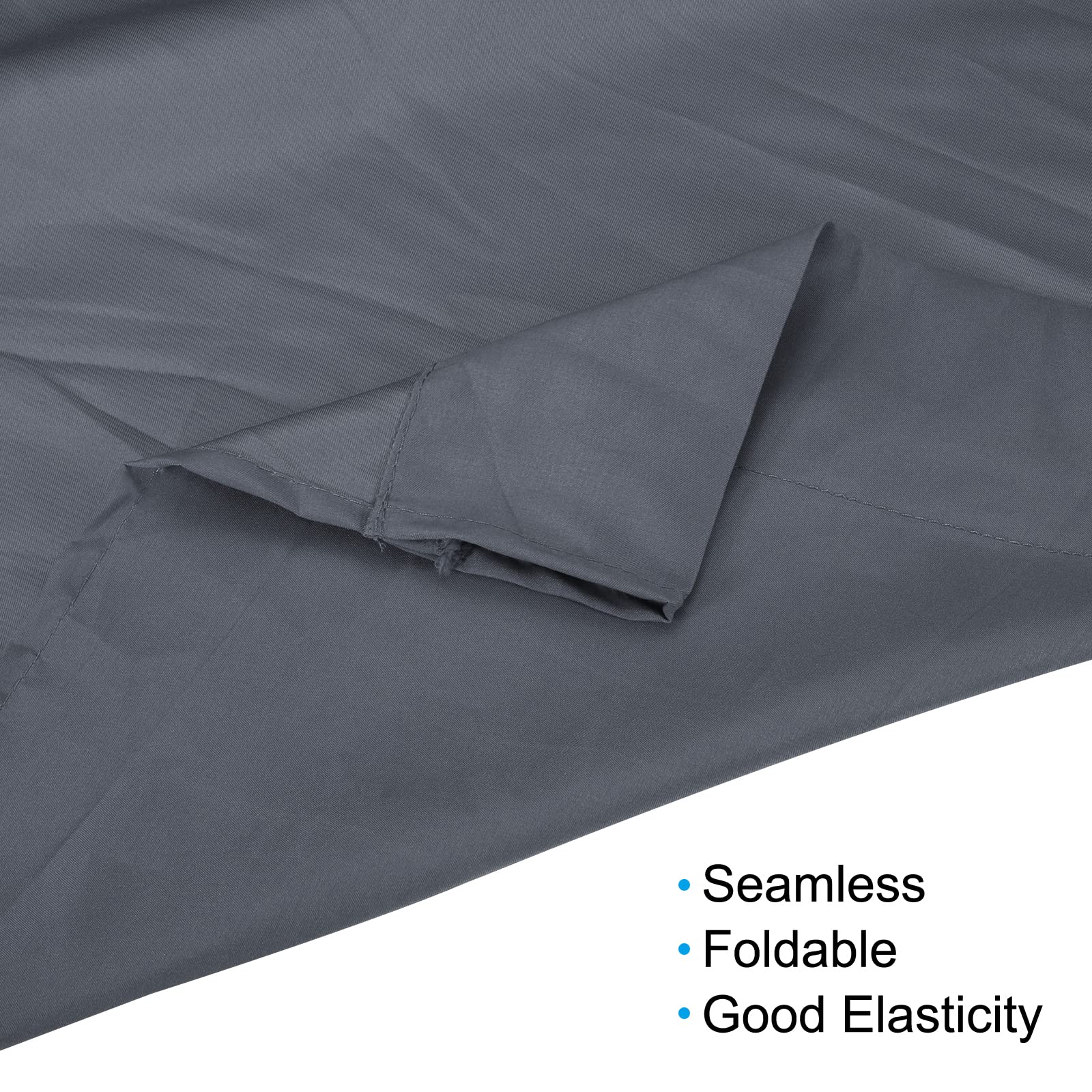PATIKIL 7x5ft Fabric Backdrop, Gray Seamless Polyester Cotton Photo Background for Photography Studio - Image 3