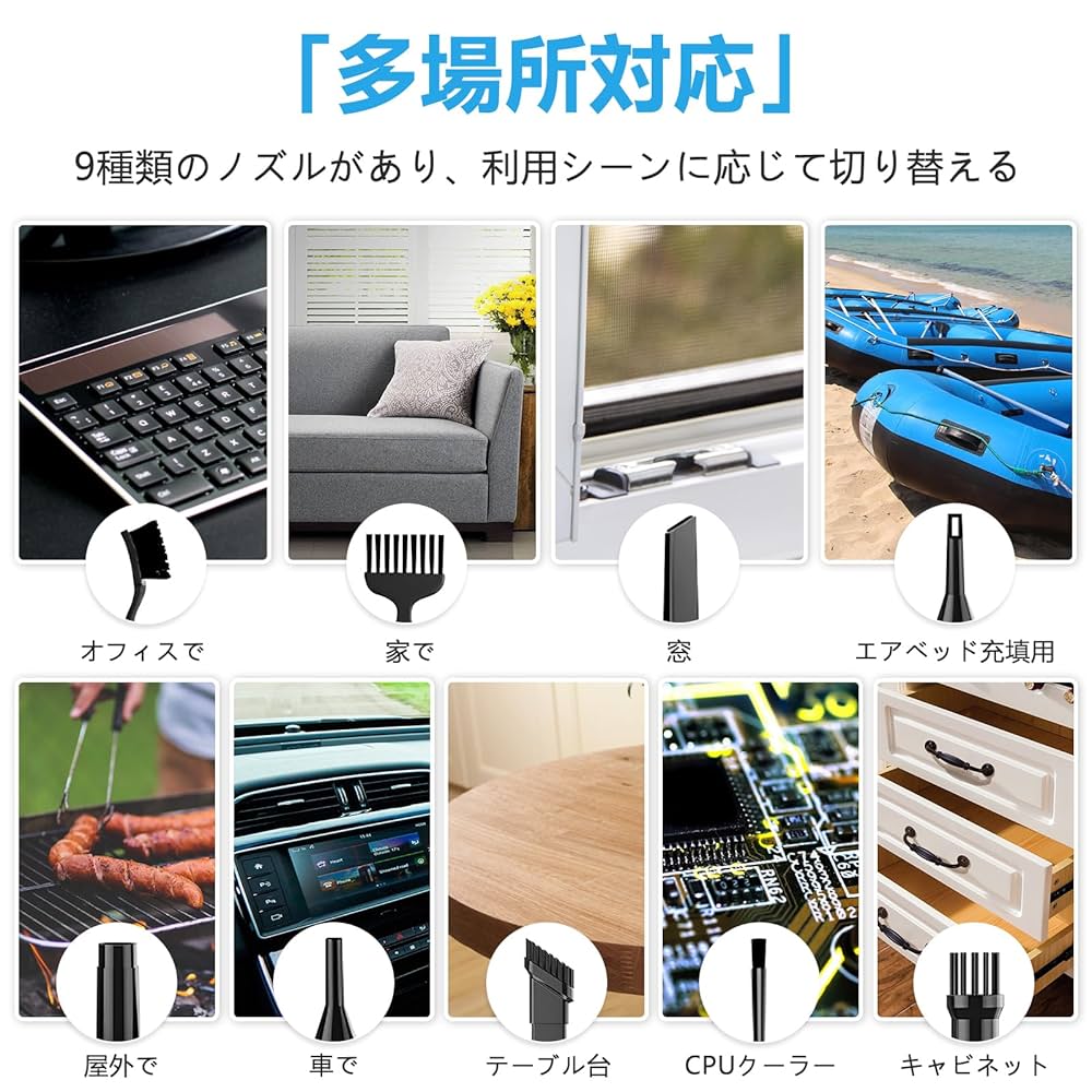 DUSTER 掃除機 パワーノズル専用 51gloS9gPEL.jpg