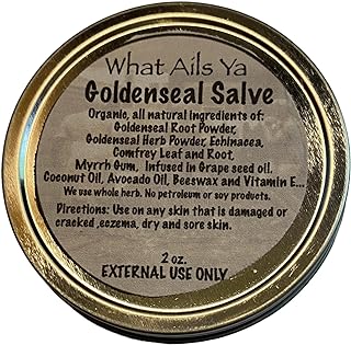 Goldenseal Salve con goma de mirra - lata de ...