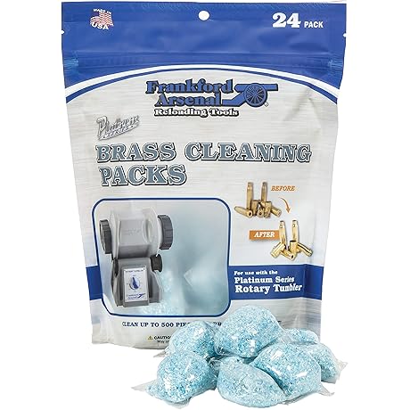InstaClean Brass Reloading Cleaning Packs