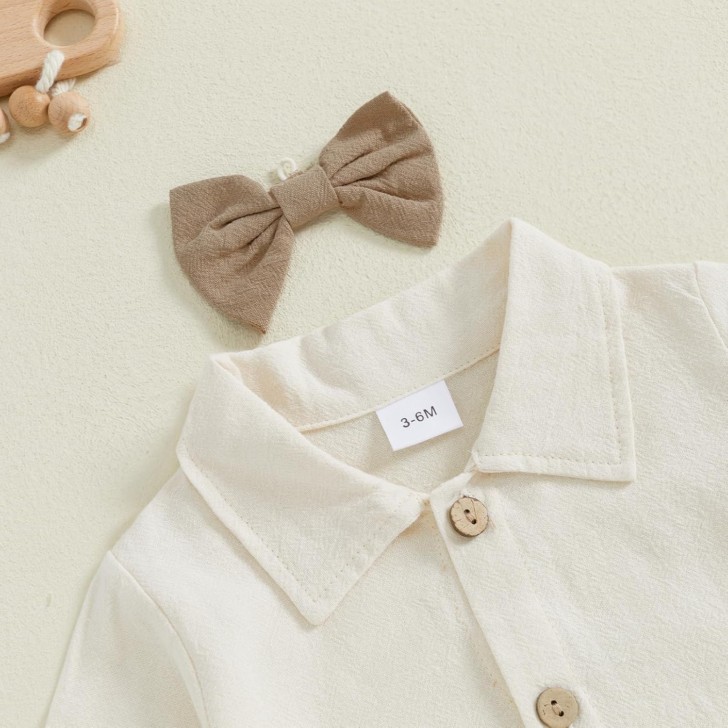 Newborn Infant Baby Boy Outfits Suit Bowtie Dress Romper+Suspender Overalls Pants Set Gentleman Wedding Clothes Formal - Image 3