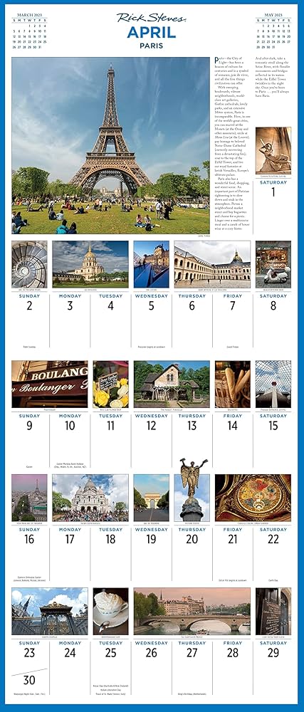 Amazon.com: Rick Steves' Europe Picture-A-Day Wall Calendar 2023: 12 Months to Rediscover Europe in 2023: 9781523516278: Steves, Rick, Workman Calendars: Office Products amazon-com-rick-steves-europe-picture-a-day-wall-calendar-2023-12-months-to-rediscover-europe-in-2023-9781523516278-steves-rick-workman-calendars-office-products