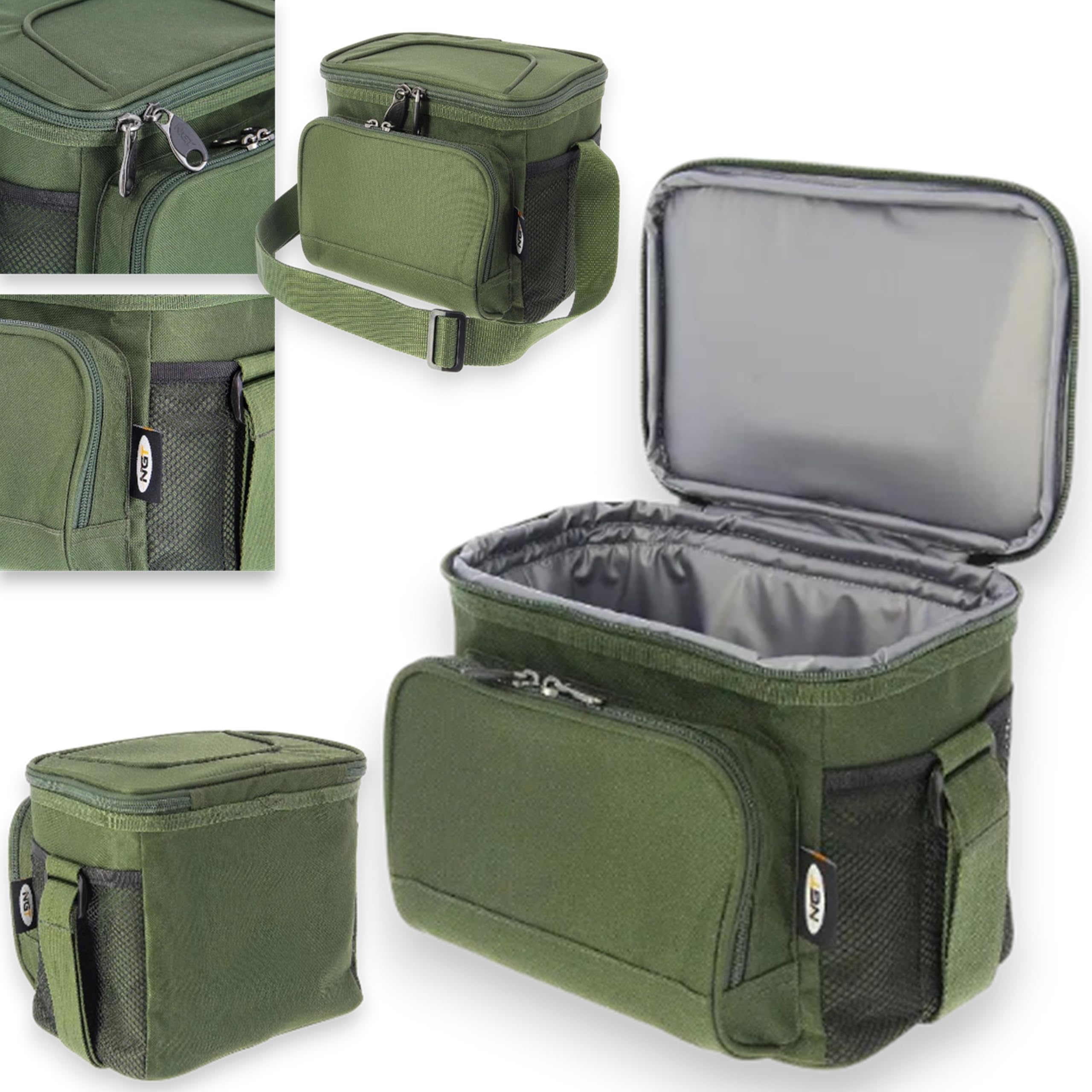New Carp Fishing Insulated NGT Personal Cooler Bag - Insulated Bait Food Drinks
