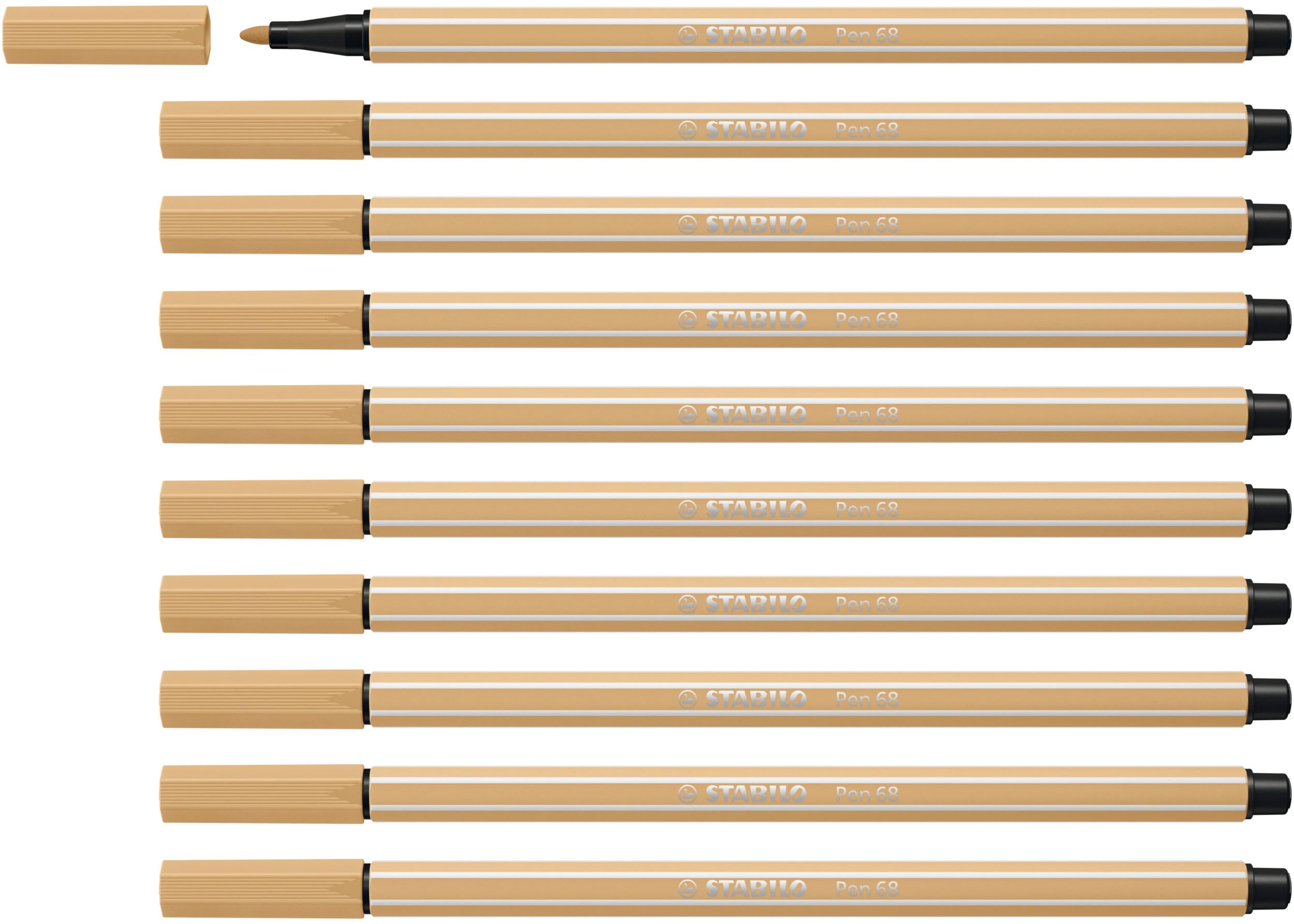 STABILO - Rotulador premium - Pen 68 - Pack de 10 - rosa neón — view 53