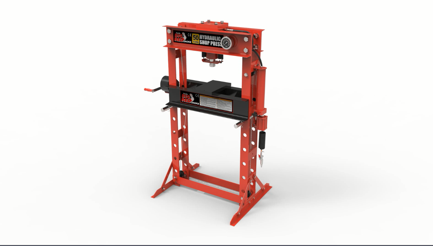Watch BIG RED TRD55002 Torin Steel H-Frame Hydraulic Garage/Shop