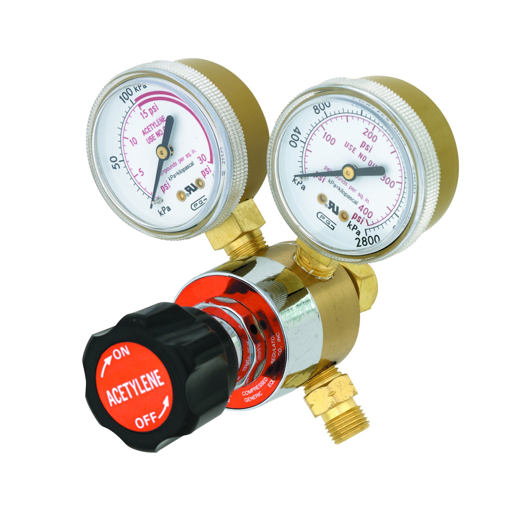 GENTEC 210Y-15-5 Single Stage Light Duty Regulator