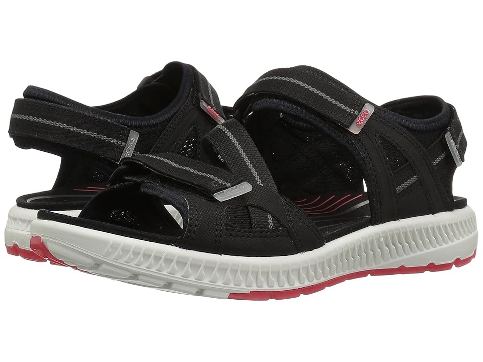 

ECCO Sport Terra 3S Sandal (Black/Teaberry) Women's Sandals