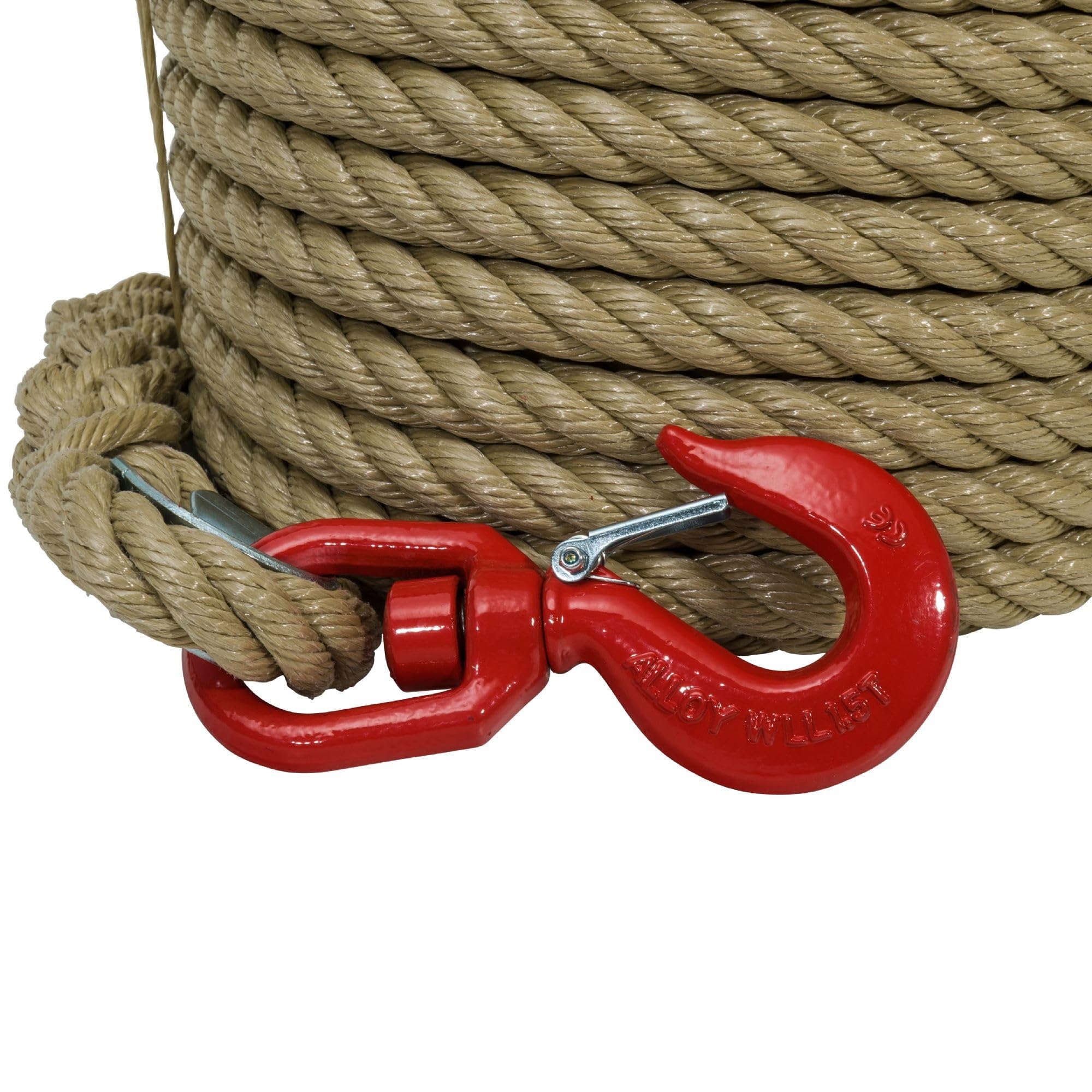 Corda a puleggia con gancio Ø20mm x 30 m WERKA PRO