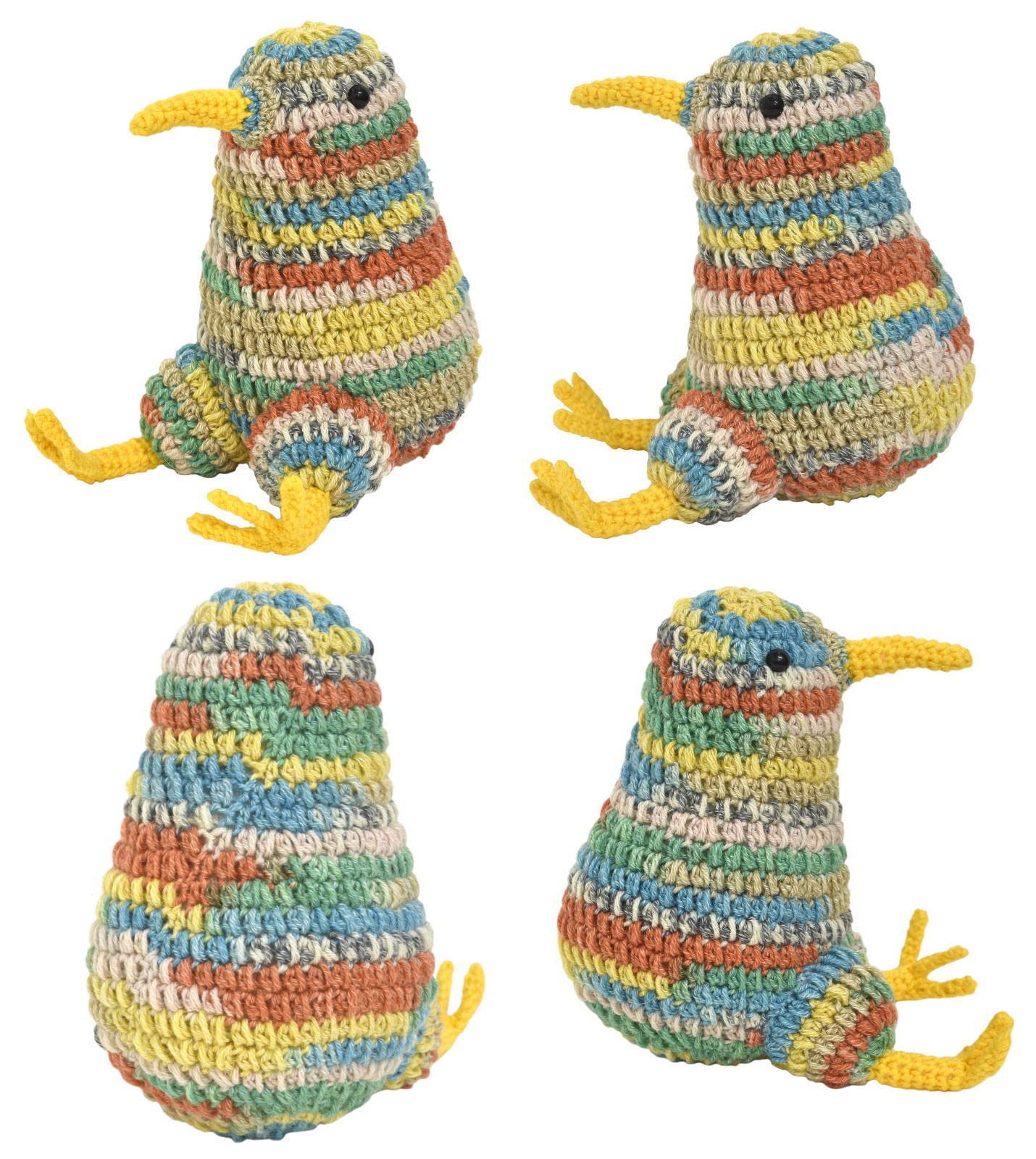 Amazon | あみぐるみキット かばのパスカル とらのエイミー キウイの