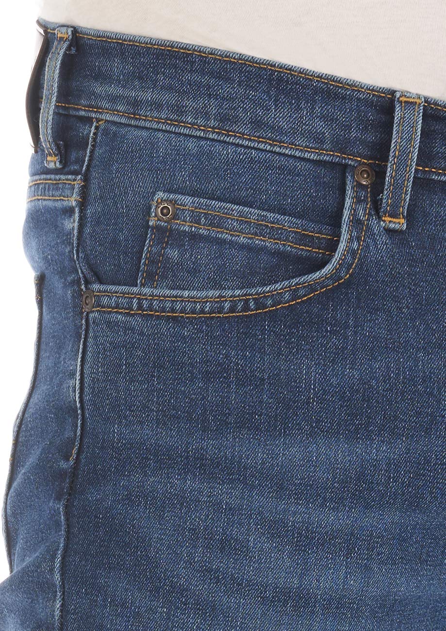 Lee - Jeans da uomo con taglio bootcut, modello Denver, colore blu, in cotone elasticizzato, taglie w30, w31 w32, w33, w34, w36, w38, w40, w42, w44