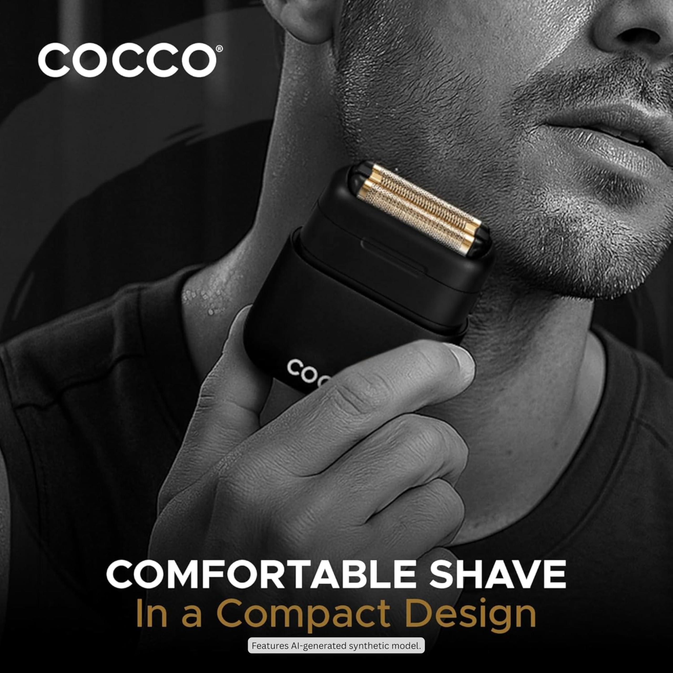 Cocco Impacto Shaver Black - Haarschneider und Bartschneider