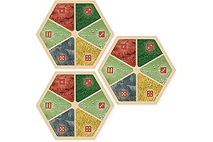 Amalgam Multi-Resource Catan Expansion Pack for Up to 8 Players