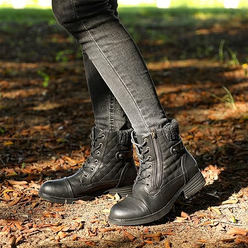Miniatura 7 de STQ - Botas de combate para mujer