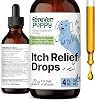 Itchy Skin Drops for Dogs - Stinging Nettle Leaf & Gotu Kola Extract for Dry Itch Skin and Itchy Paws - Liquid Vitamins and Supplements for All Breeds - 4 fl oz