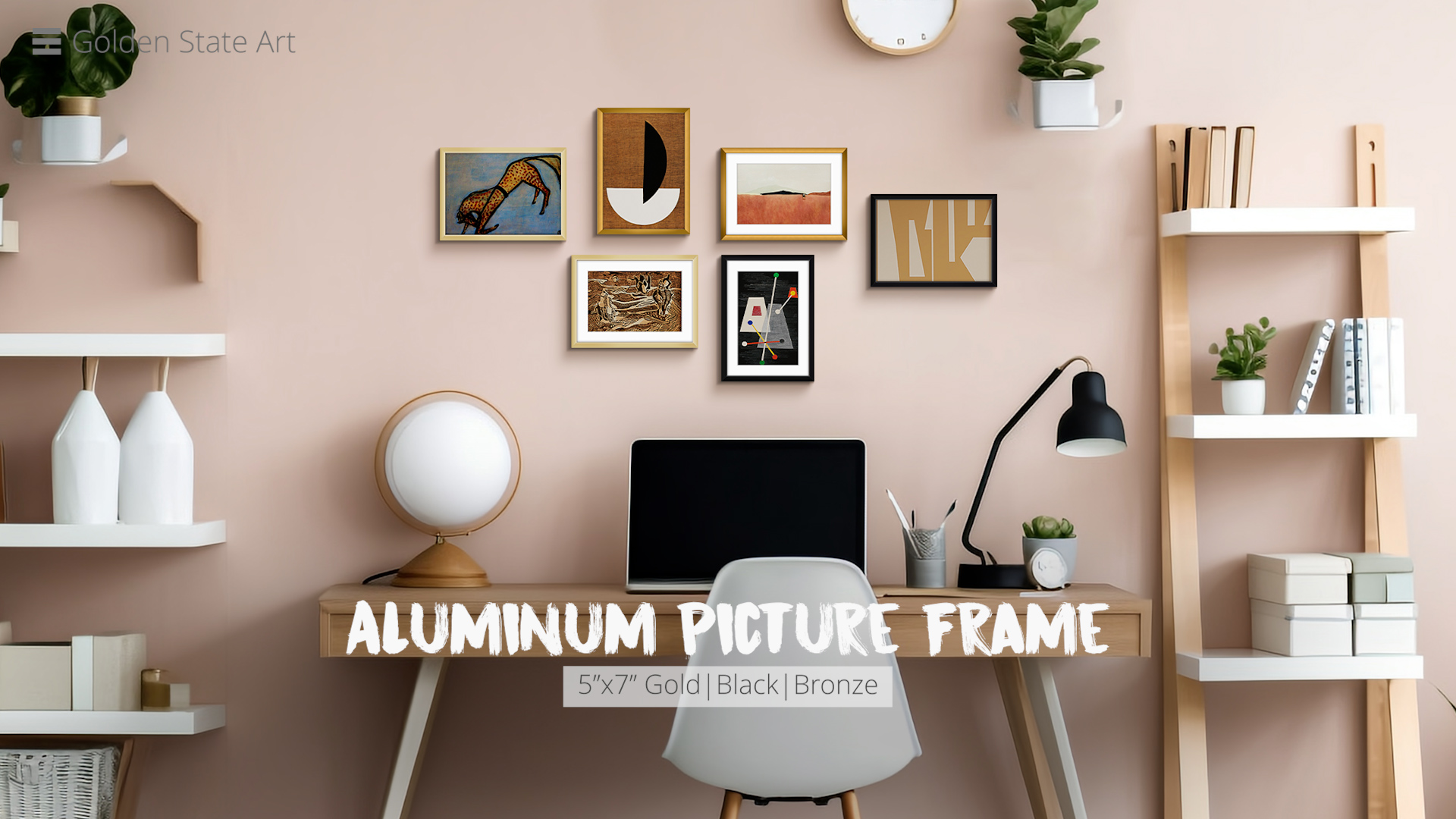 Amazon.com - Golden State Art 5x7 Picture Frames with Mat for 4x6